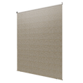 AECOJOY Outdoor Roller Shade, 8'(W) x8'(H) Sun Shade Cover Canopy, Mocha&Gray