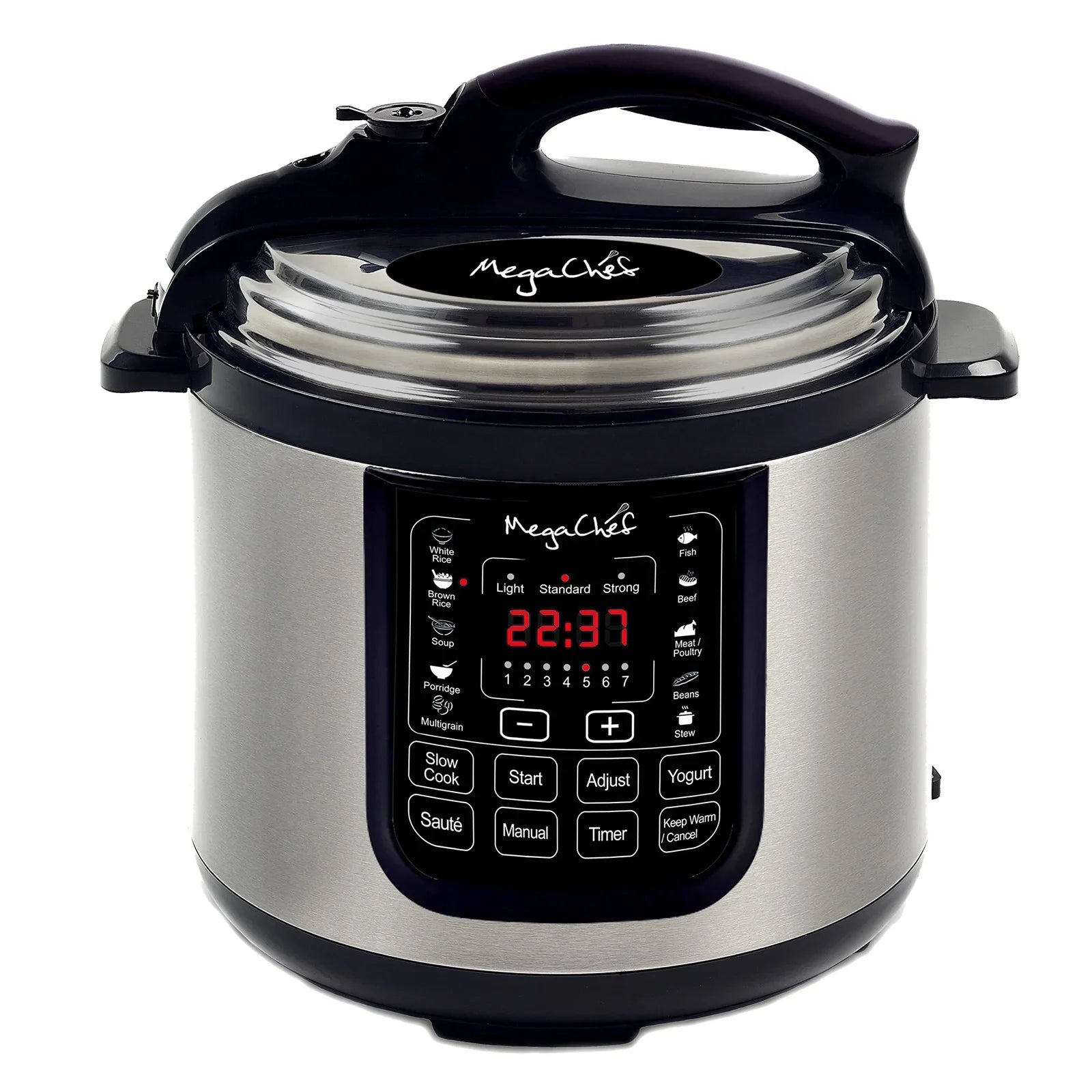 Megachef 8 - Quart Digital Pressure Cooker, 15" x 15"