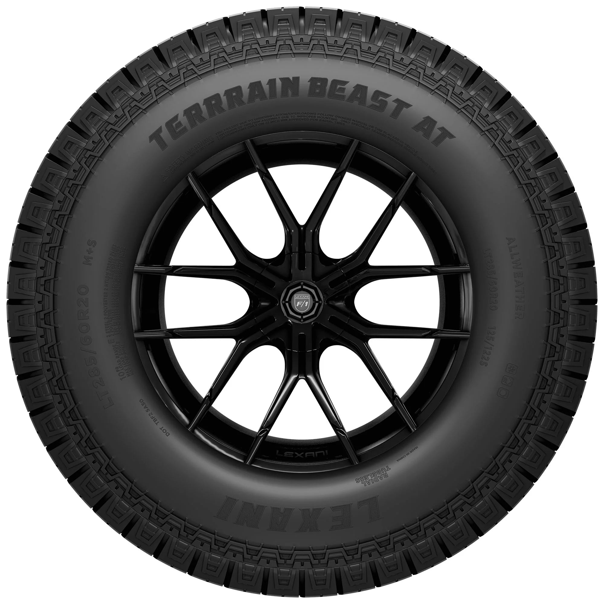 Lexani Terrain Beast AT All-Terrain 215/75R15 100T Light Truck Tire