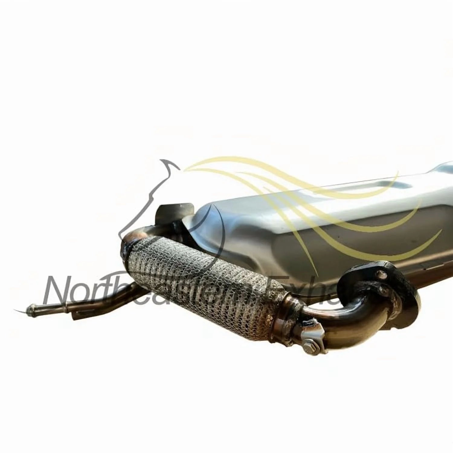 2008 - 2015 Smart Fortwo 1.0 L Exhaust Rear Muffler - Direct Fit