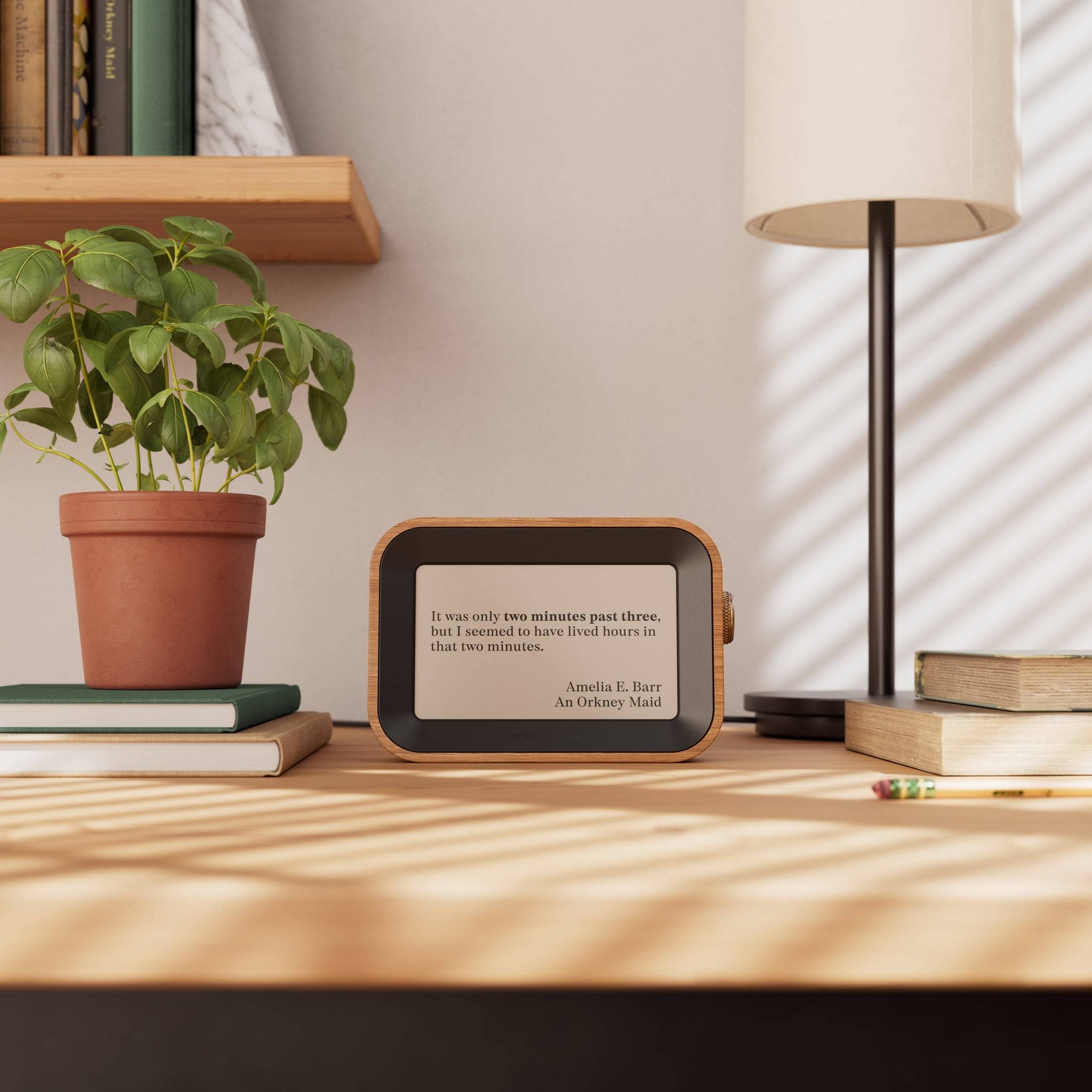 Author Clock - Small