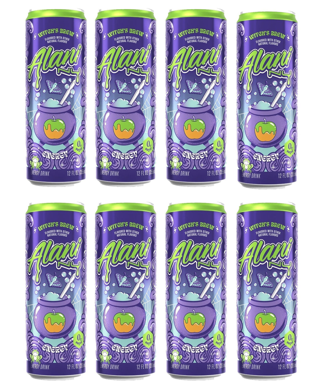 Sugar-Free Energy Drink, Witch's Brew 12 fl oz, 8 Pack