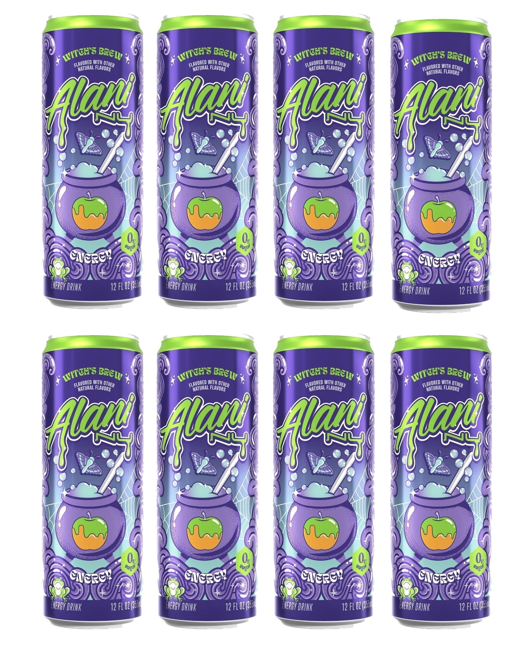 Sugar-Free Energy Drink, Witch's Brew 12 fl oz, 8 Pack