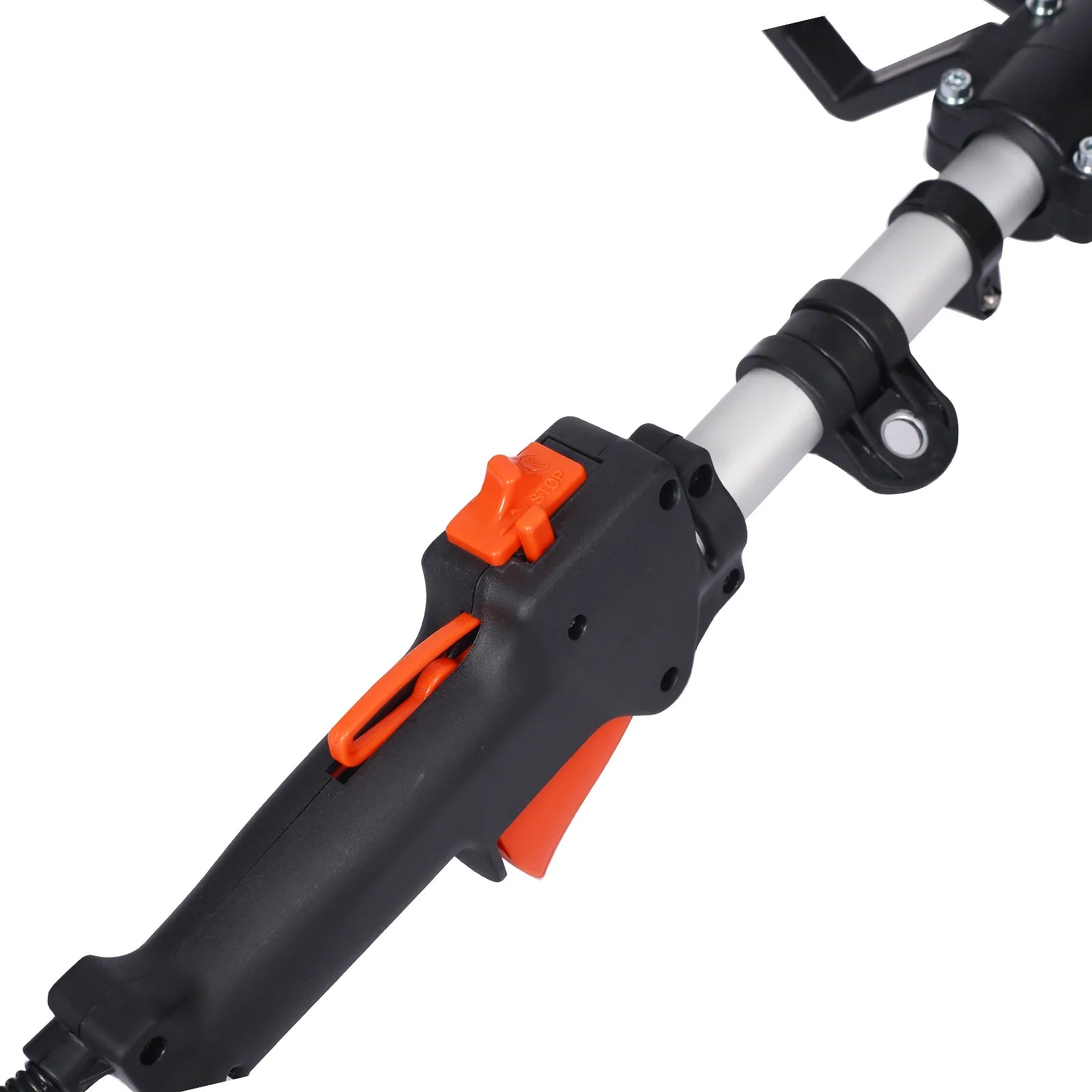 Power Snow Sweeper Brush Machine, 52cc Gasoline Walk - Behind Power Broom for Artificial Lawn Dirt Debris, 24" X 9" Brush, EPA Approved