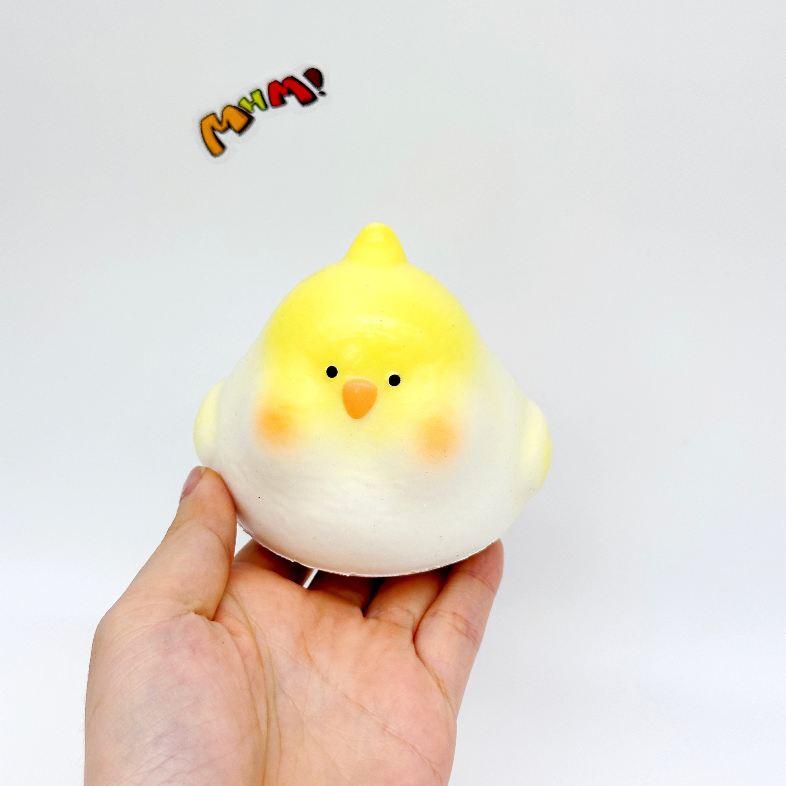 🐦 Cockatiel Squishy - Blue & Yellow Cute Parrot Slow Rising Stress Relief Toy