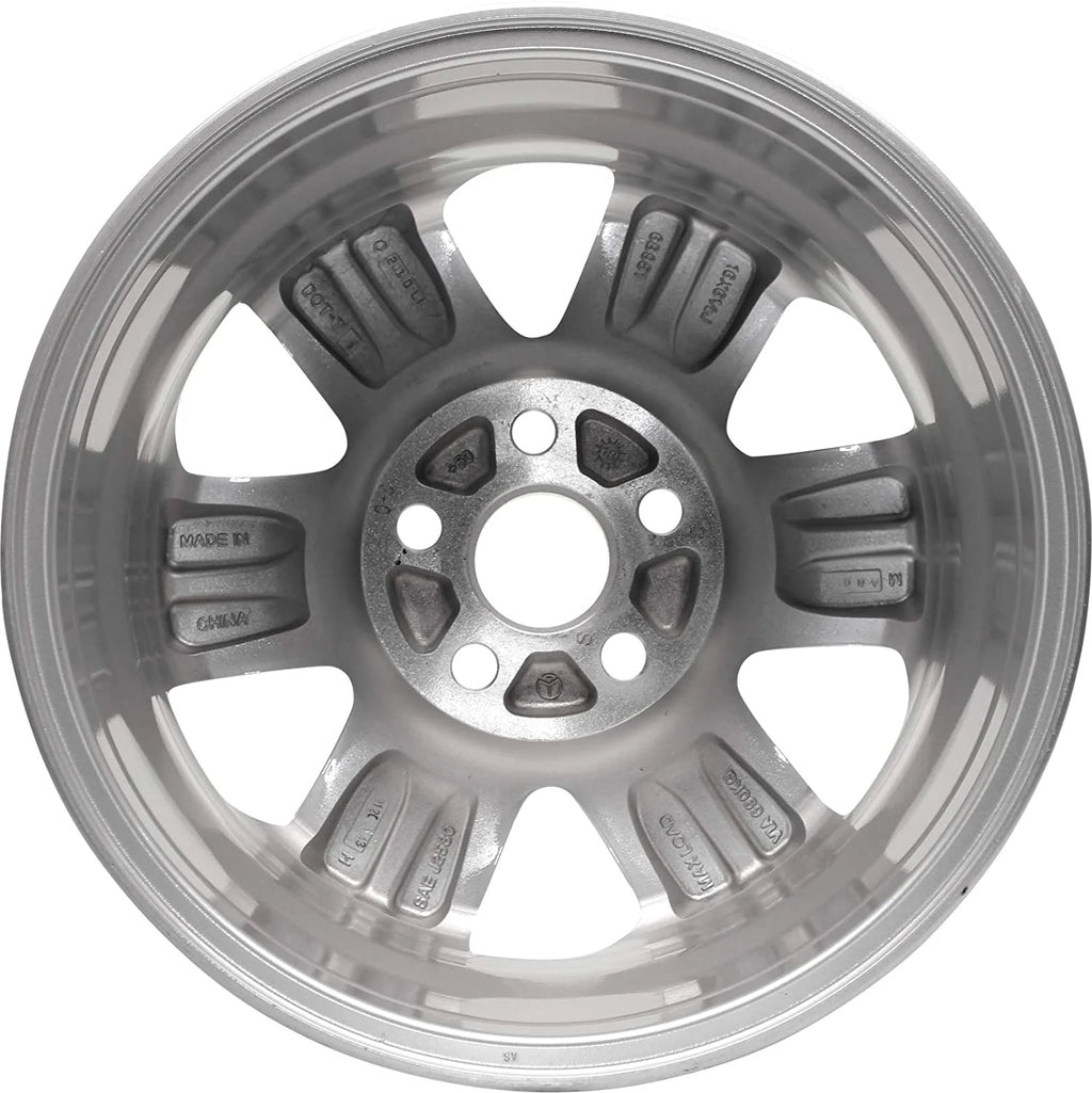 16 in Aluminum Wheel Rim for 2004 - 2010 Toyota Sienna 5 Lug Tire Fits R16