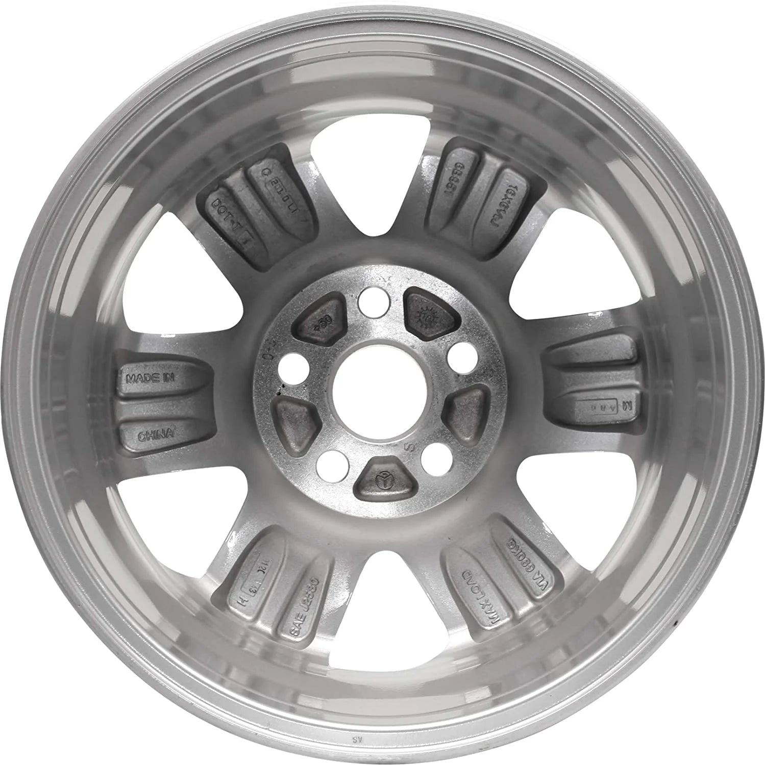 16 in Aluminum Wheel Rim for 2004 - 2010 Toyota Sienna 5 Lug Tire Fits R16