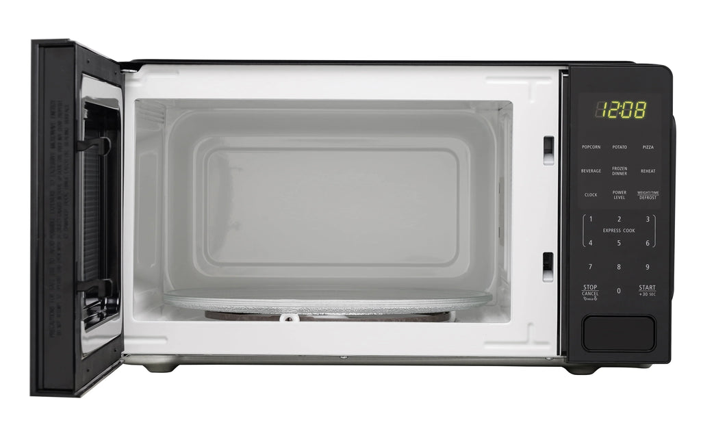 Mainstays 1.1 Cu. Ft. Countertop Microwave Oven, 1000 Watts, Black, New