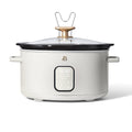 Beautiful 6qt Programmable Slow Cooker, White Icing by Drew Barrymore