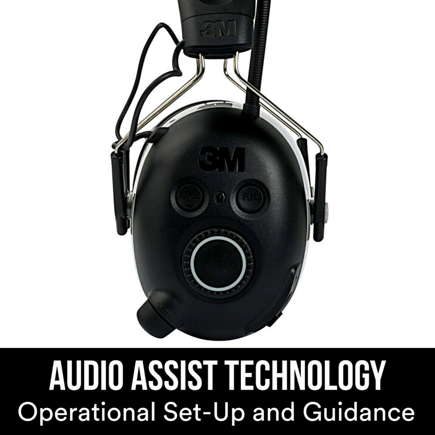 3M Worktunes Connect. AM/FM Hearing Protector. Bluetooth Technology