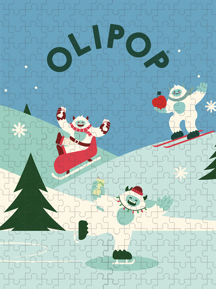 Holiday Yeti Puzzle