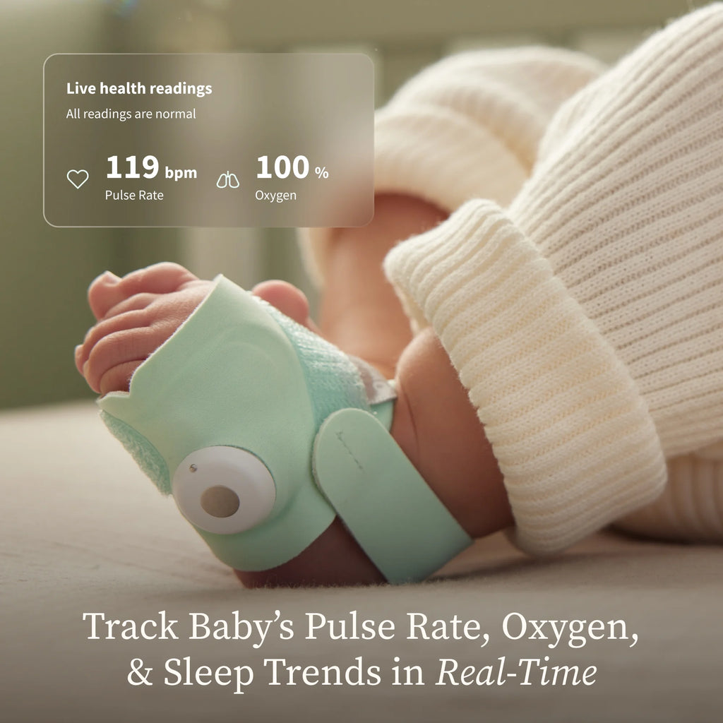 Owlet Dream Duo (3rd Gen) - FDA - Cleared, All - in - One Smart Baby Monitoring with Sock & 2K HD Cam