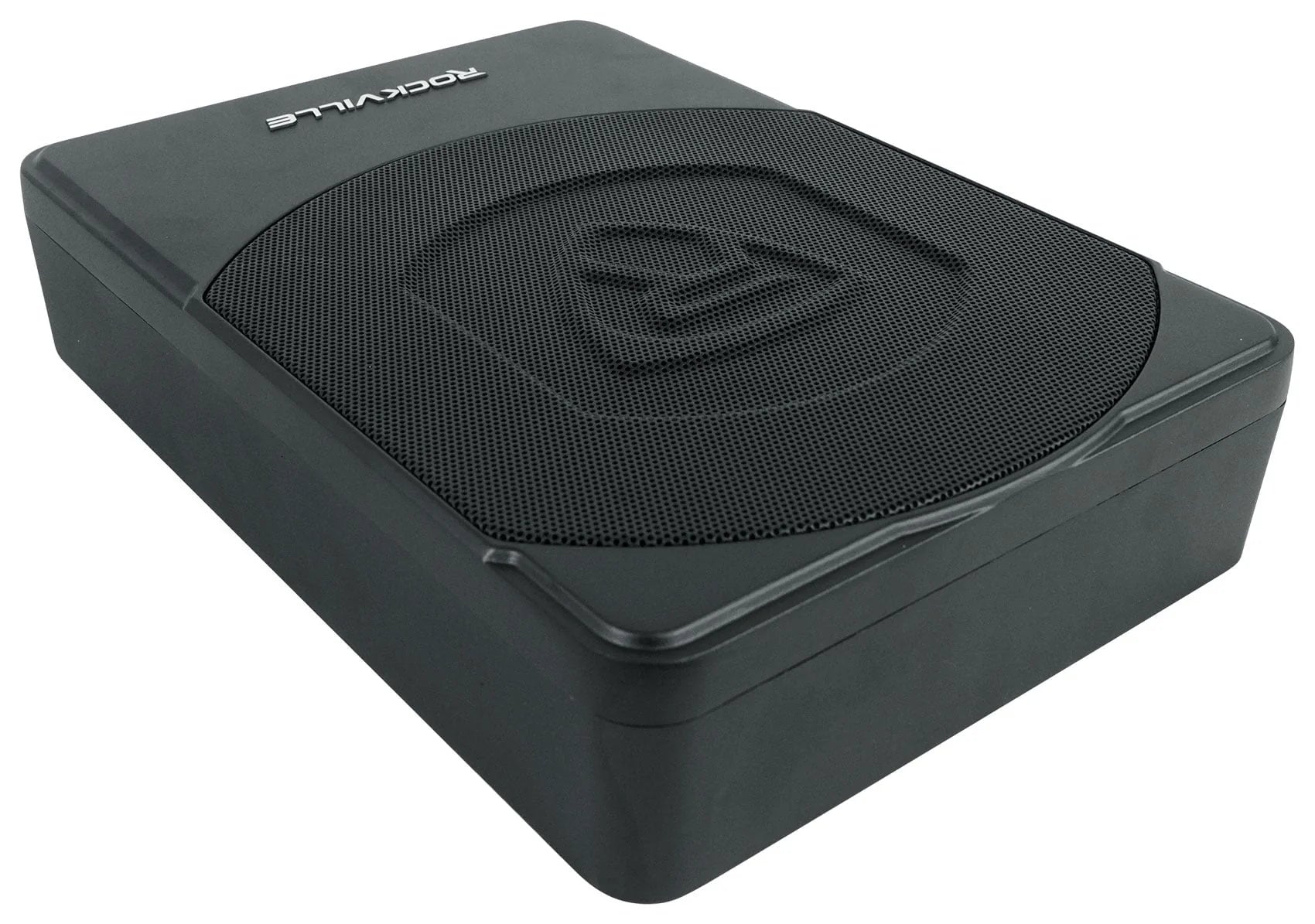 Rockville SS10P 10" 800w Slim Under - Seat Powered Car/Truck Subwoofer Sub+Amp Kit