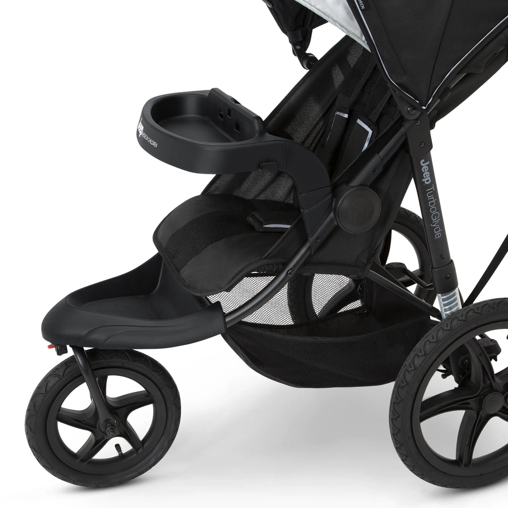 Jeep Turboglyde Jogging Stroller by Delta Children, Black