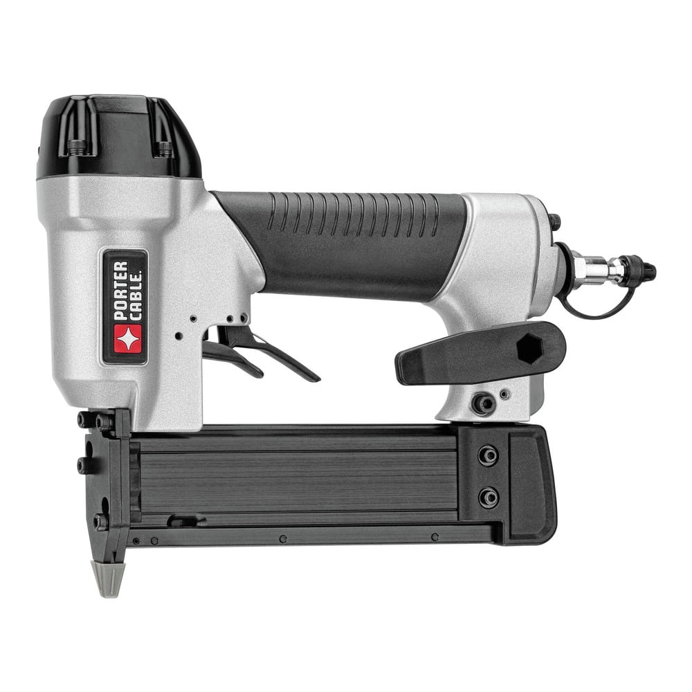 Restored Porter - Cable PCFP3KITR 3 - Piece Nailer and 0.8 HP 6 Gallon Oil - Free Pancake Air Compressor Combo Kit (Refurbished)
