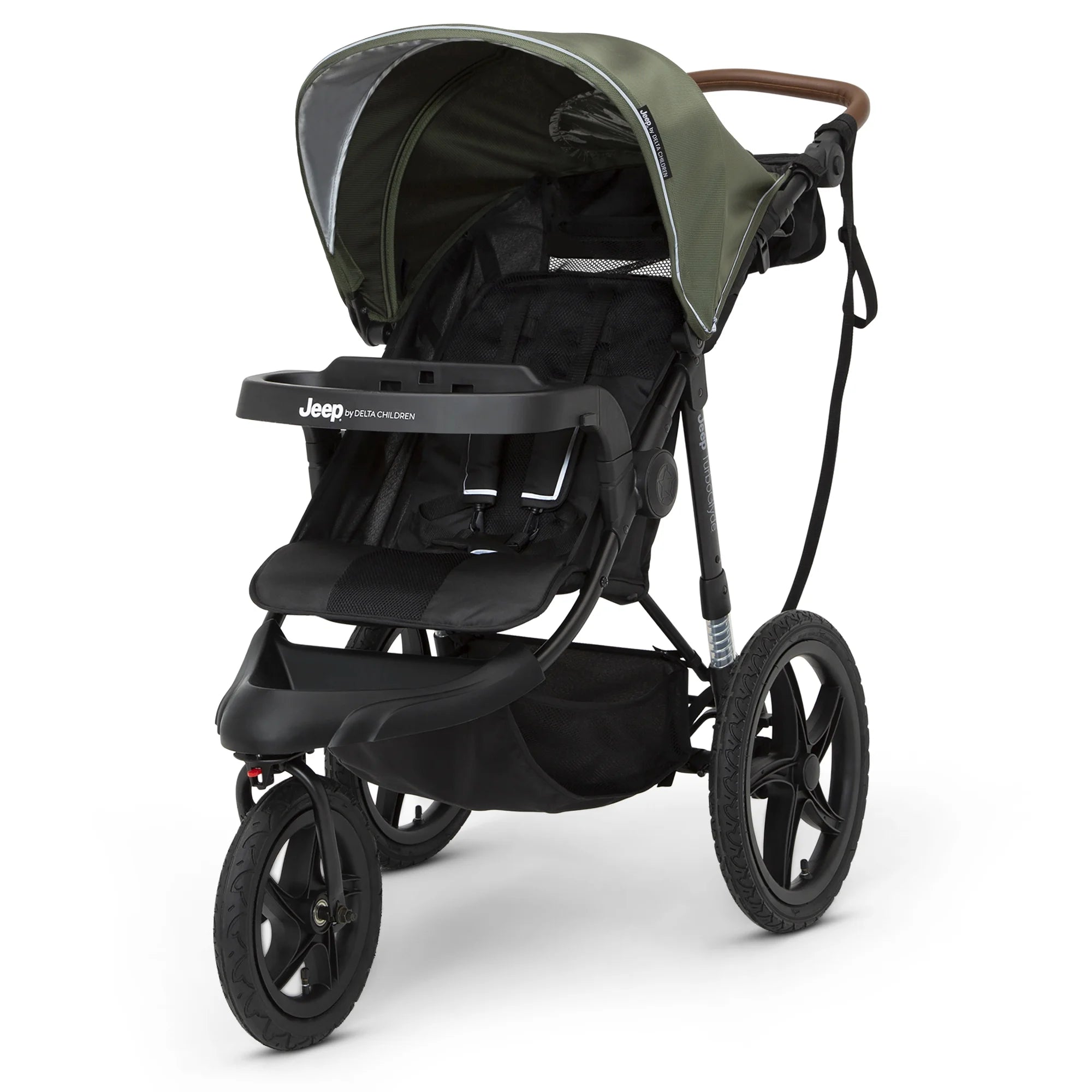 Jeep Turboglyde Jogging Stroller by Delta Children, Black