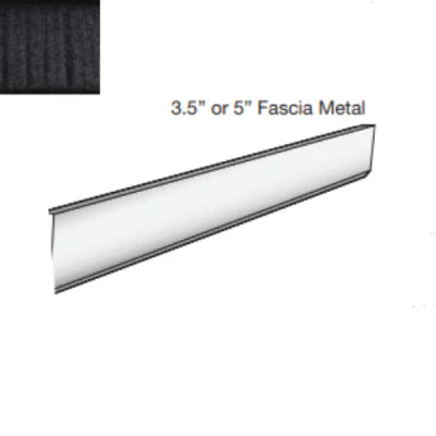 DECRA 3.5 in Counter Flashing - Charcoal (Part #96382040)