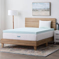 Lucid 3" Gel Memory Foam Mattress Topper, Full XL