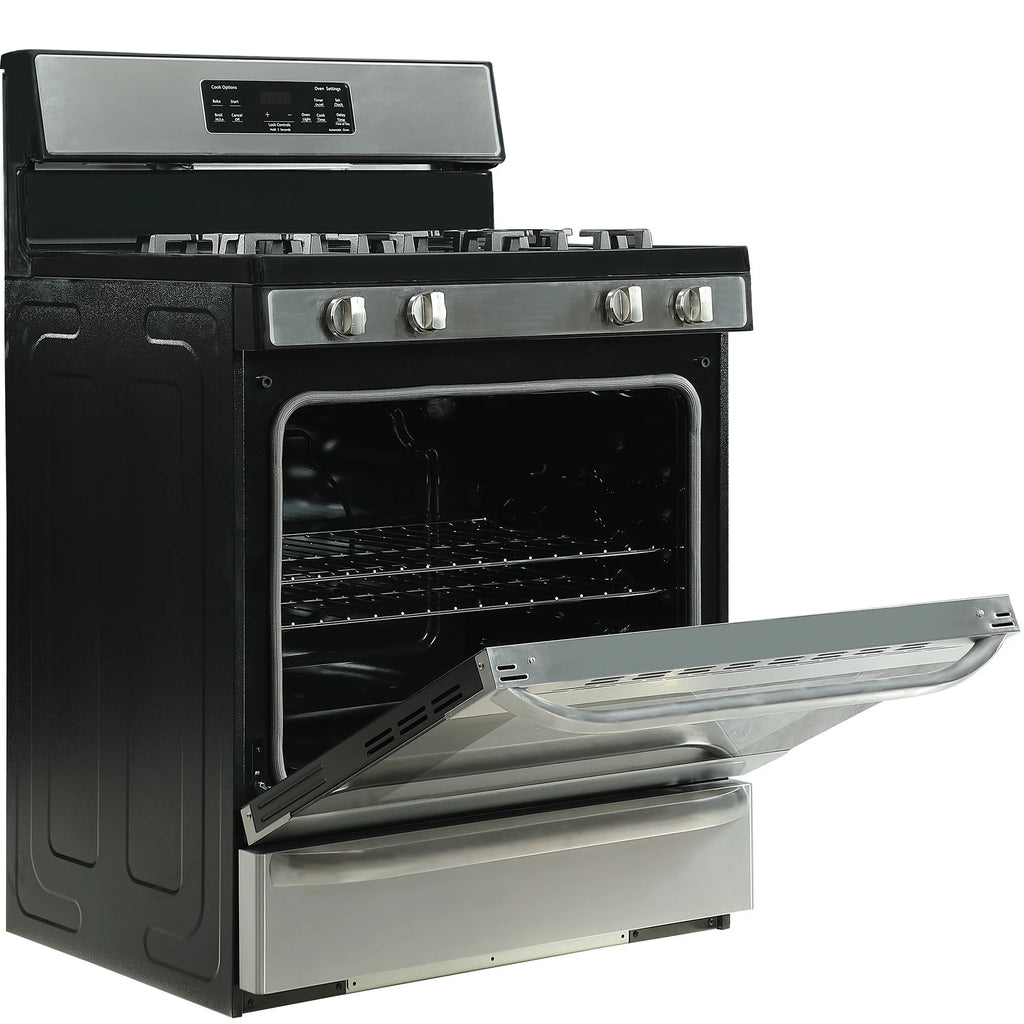 Element 30 in 4 Burners 5.2 Cu. Ft. Freestanding Gas Range, Stainless Steel