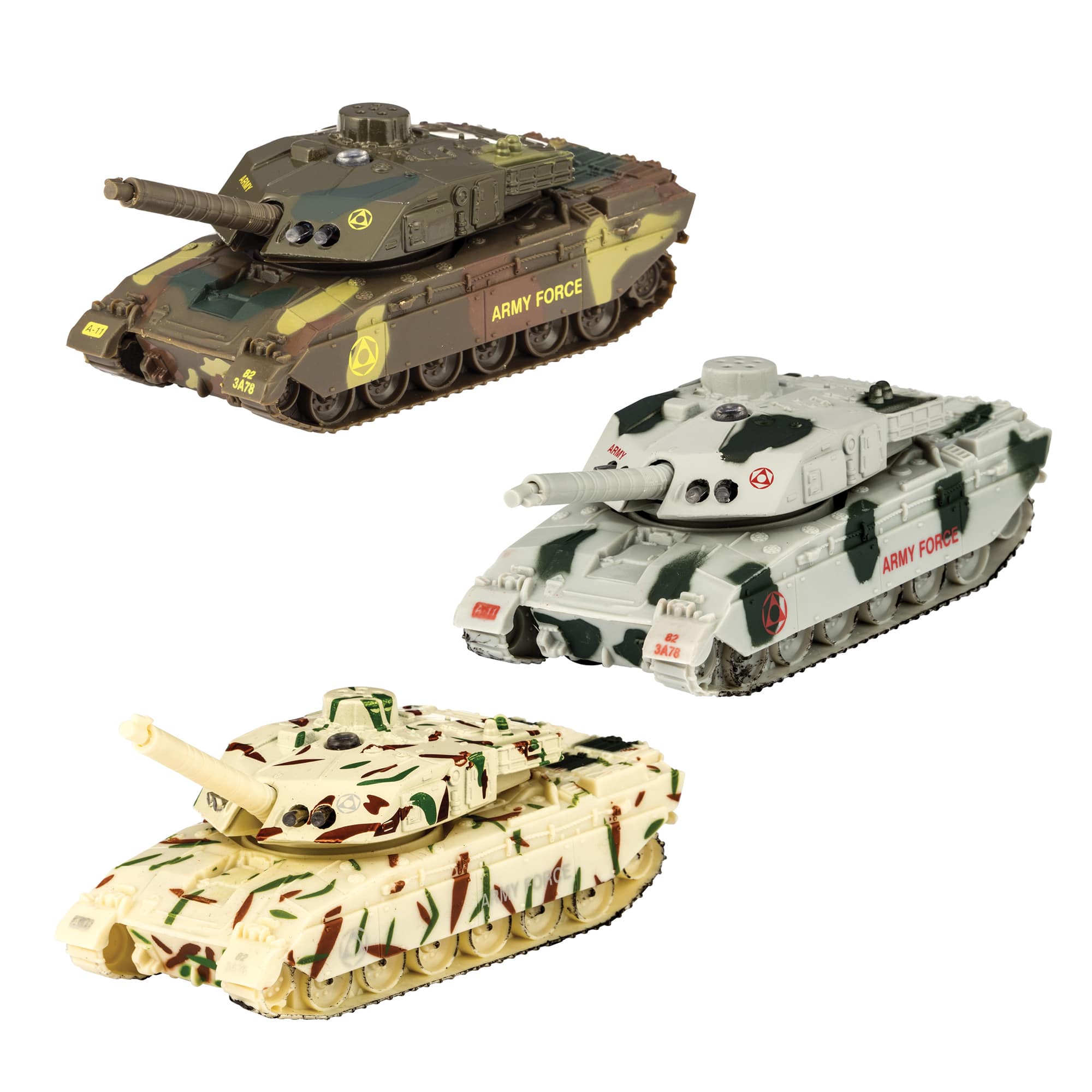 Diecast Light &amp;amp; Sound Tanks