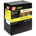 Grip-Rite 8D 2-3/8 in. Vinyl-Coated Smooth Shank Sinker Nails (5 lb. Box)