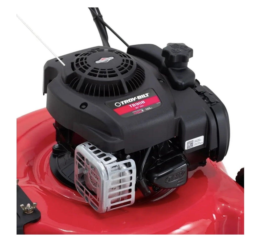 Restored Troy Bilt TB90B 20" 125cc Push Lawn Mower | 125cc Briggs and Stratton Engine | Side Discharge (Refurbished)