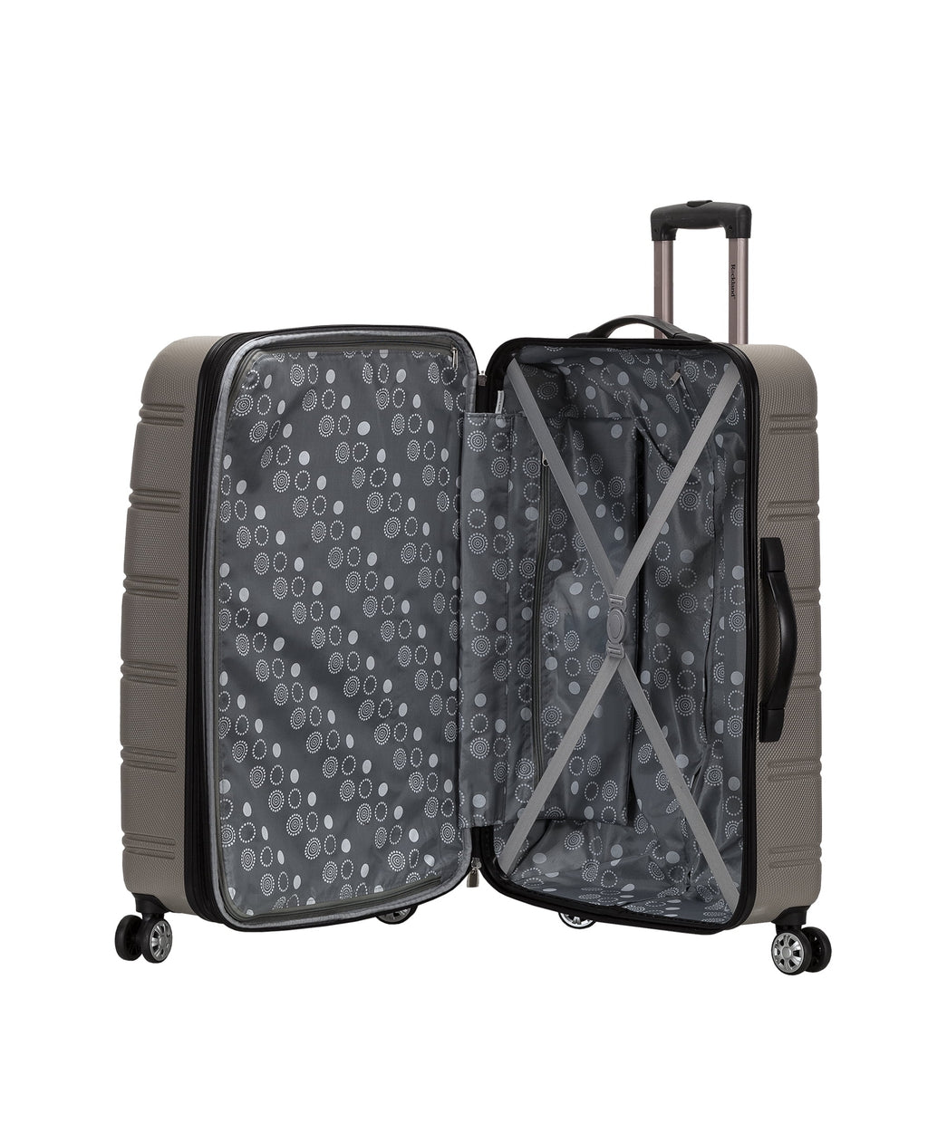 Rockland Luggage Melbourne 3 Piece Hardside Luggage Set, F160