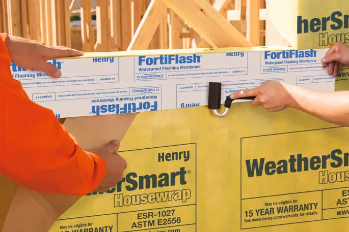 Fortifiber FortiFlash 25 Mil Self-Adhered Waterproof Flashing Membrane Roll, 12 in. x 75 ft.
