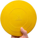 "Indestructible Dog Disc - Lifetime Replacement - Medium & Large Breed - Ultra Durable for Aggressive Chewers - Tough & Strong, Heavy Duty Natural Rubber Toy - Fetch, Tug, & Chew - 8in