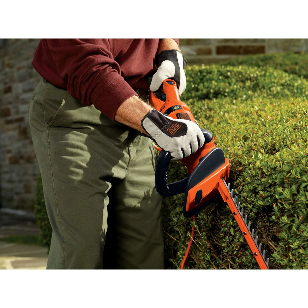 BLACK+DECKER HH2455 3.3 Amp Hedgehog 24" Hedge Trimmer with Rotating Handle