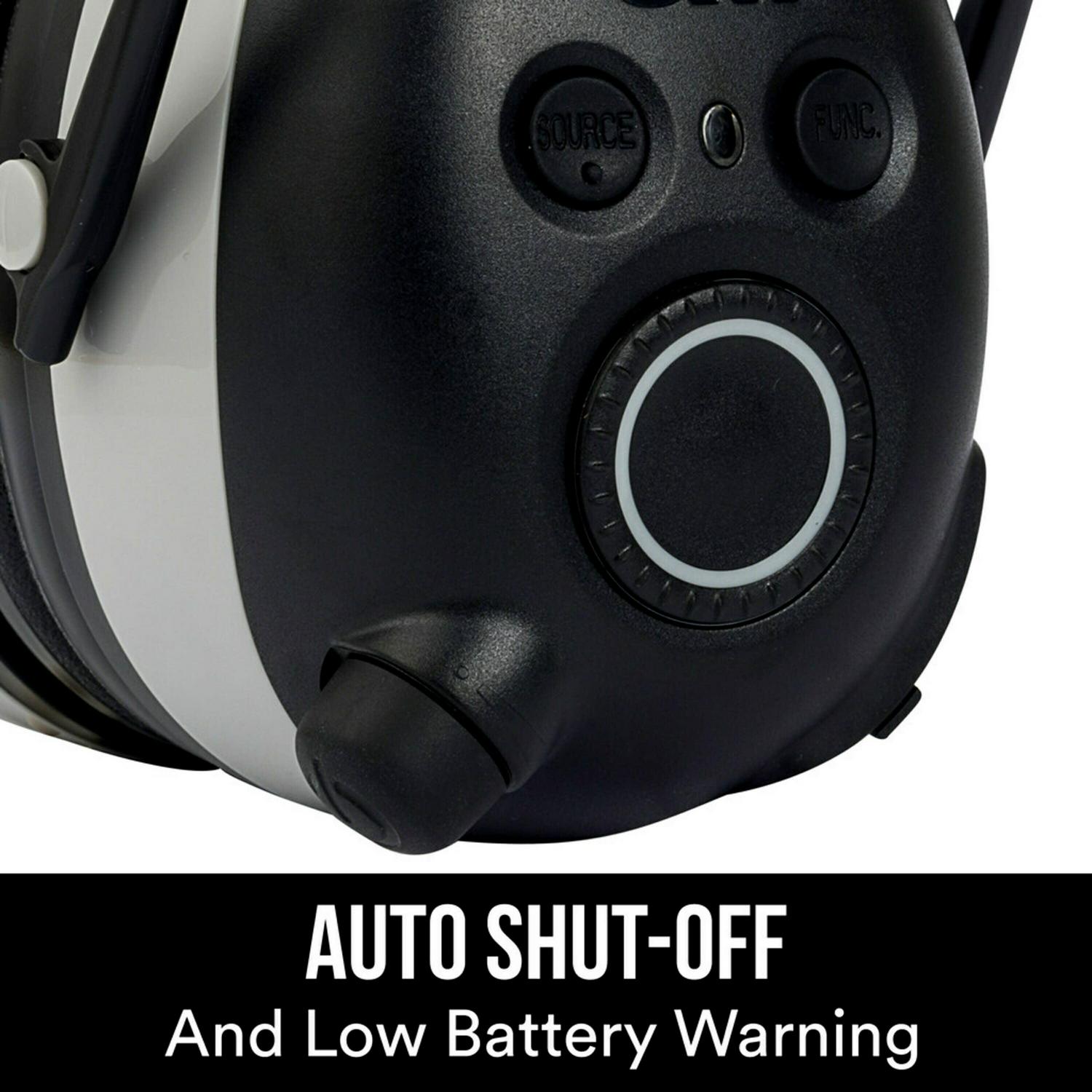 3M Worktunes Connect. AM/FM Hearing Protector. Bluetooth Technology
