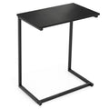 Tangkula 26.5" C-Shaped End Table for Bed