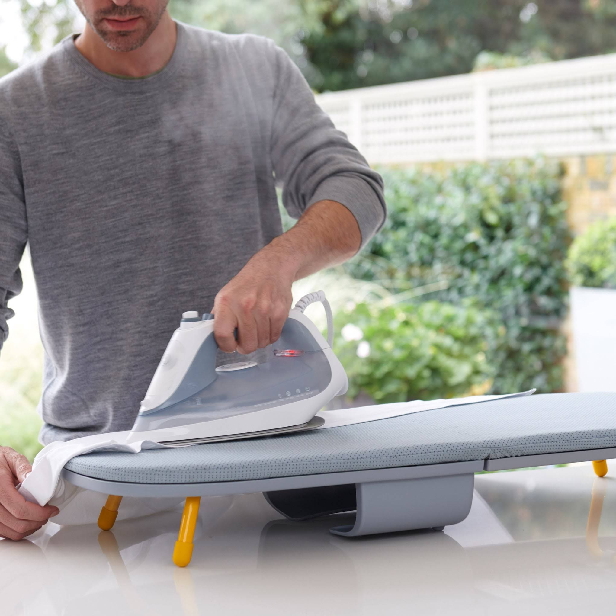 Joseph Joseph Pocket Plus Folding Ironing Board - Gray