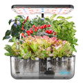 Idoo 12 Pods Indoor Garden Kit, Hydroponics Growing System, Smart Herb Garden Planter with LED Grow Light