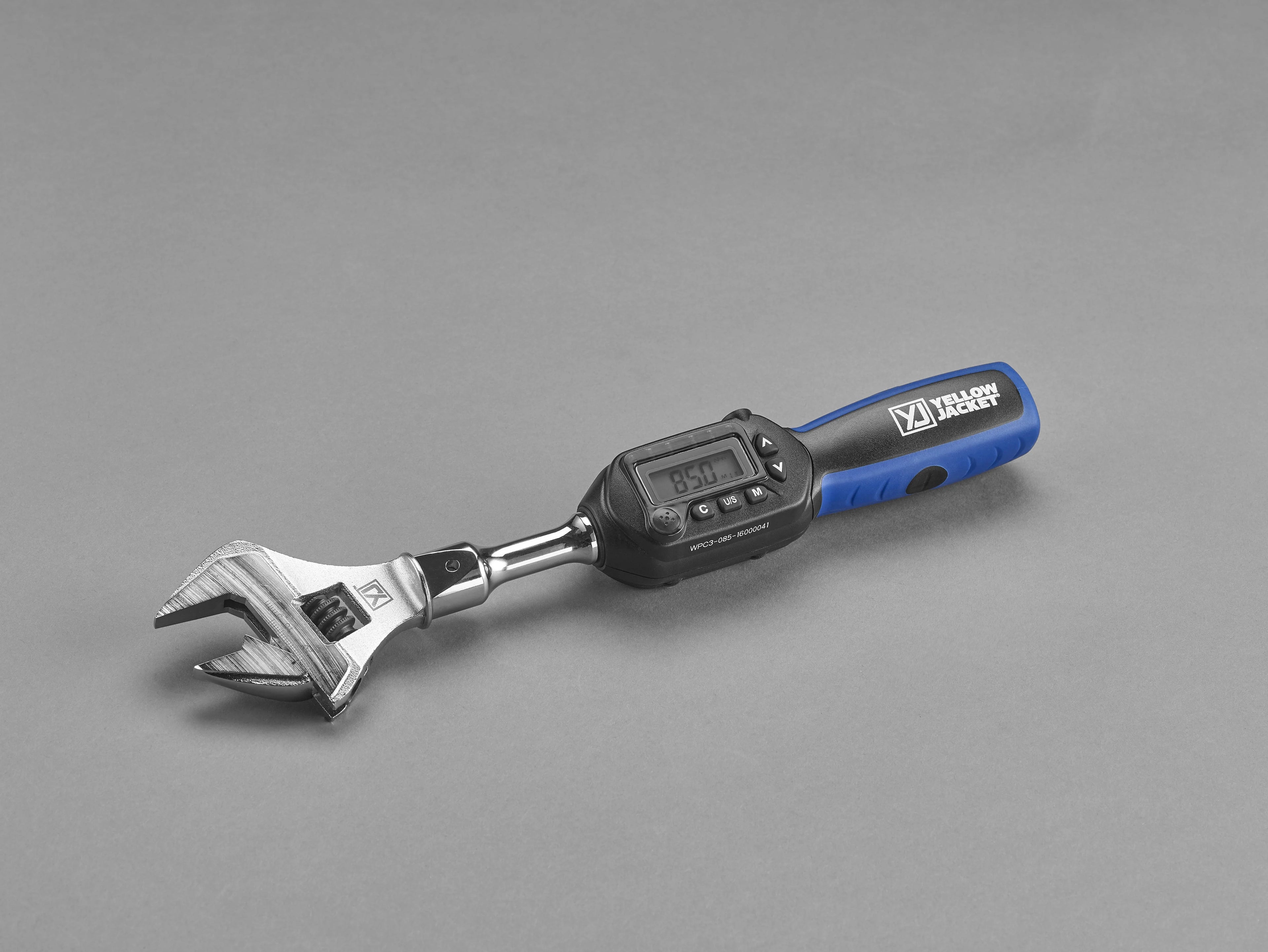 Yellow Jacket 60648 Digital Adjustable Torque Wrench 752 in - Lb Torque 10.6 in