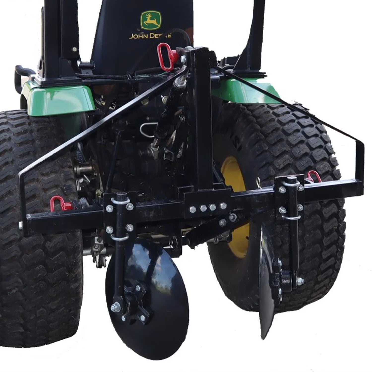 Field Tuff 43 in Disc Cultivator Garden Bedder Hiller for 3 Point Tractor