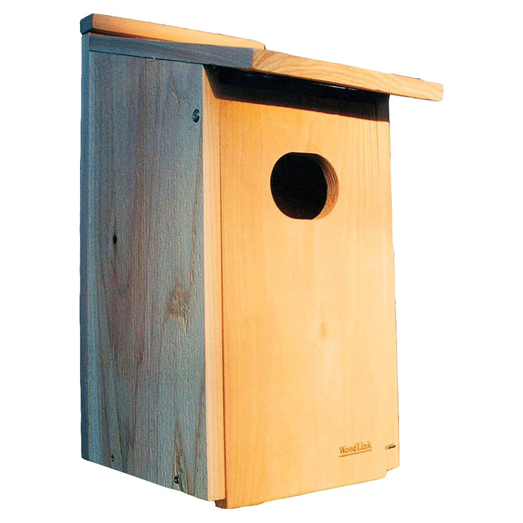 Woodlink Cedar Wood Duck Nesting Box for Wetland Locations, Easy - Open Front, Fully Assembled