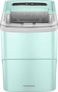Insignia - 26 lb. Portable Icemaker with Auto Shut-Off - Mint