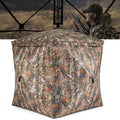 Tangkula 2-3 Person Pop-Up Deer Blind with Resilient Oxford Fabric & Silent Magnetic Door