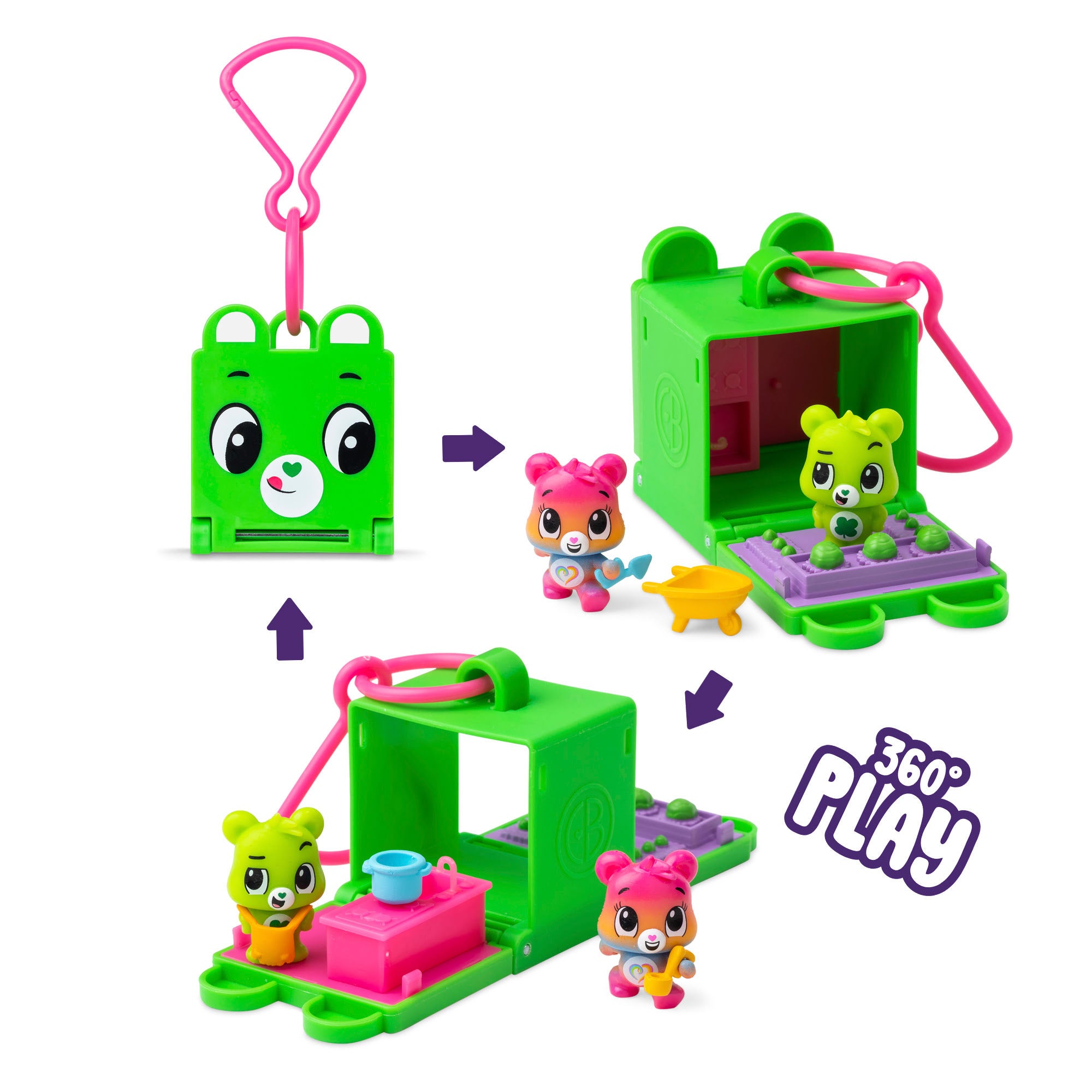 Care Bears - Lil' Besties Surprise Play Cubbies