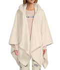 L.L.Bean Cozy Sherpa Wearable Throw Scarves Heritage Tan : One Size