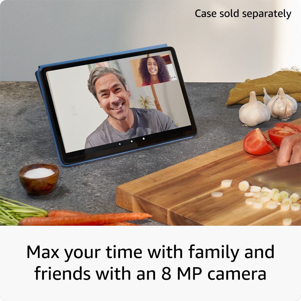 Amazon – Fire Max 11 tablet, vivid 11′′ display, octa core processor, 4 GB RAM, 14 hour battery life, 64 GB – Gray