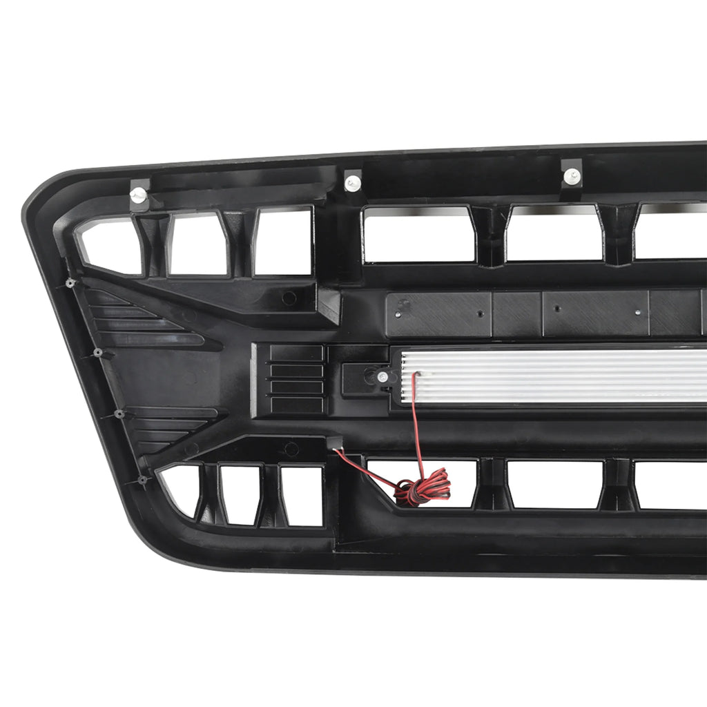 AMERICAN MODIFIED Armor Grille for 2004 - 08 Ford F150, Glossy Black