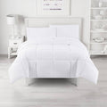 The Big One Down-Alternative Reversible Comforter - White - Twin