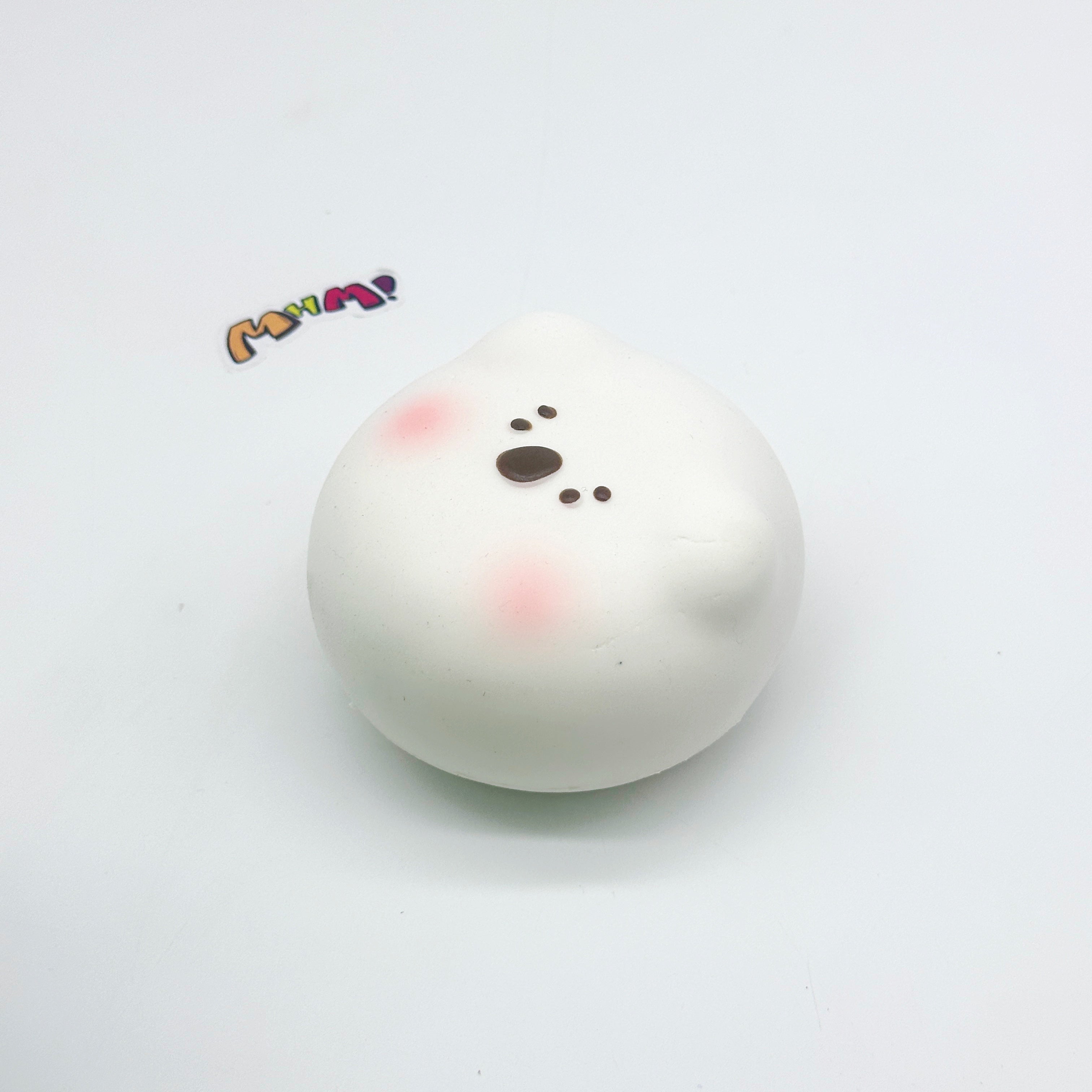 🍡🐨 Koala Daifuku Squishy - Vanilla & Chocolate Cute Mochi Slow Rising Stress Relief Toy