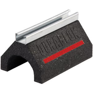 Eaton B-Line Dura-Blok DB10 Rooftop Support Base with 1" Channel, 5 in H x 6 in D x 9.6 in W, 500 lb Load