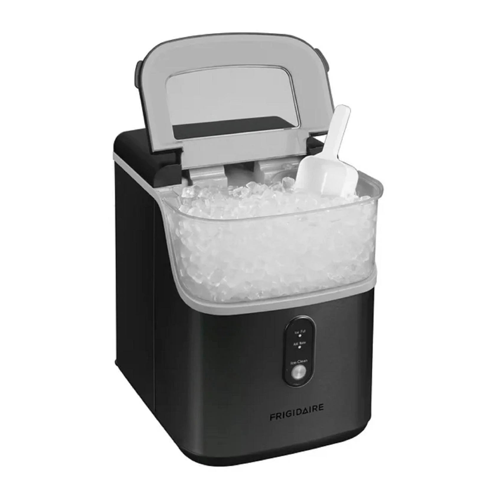 Frigidaire 33 lbs. Nugget Ice Maker - Black Stainless Steel, Efic228
