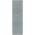Agra Collection Static Design 2 ft. x 8 ft. Indoor Handmade Wool Runner Rug, 2 ft. 3 in. x 7 ft. 6 in., Gray