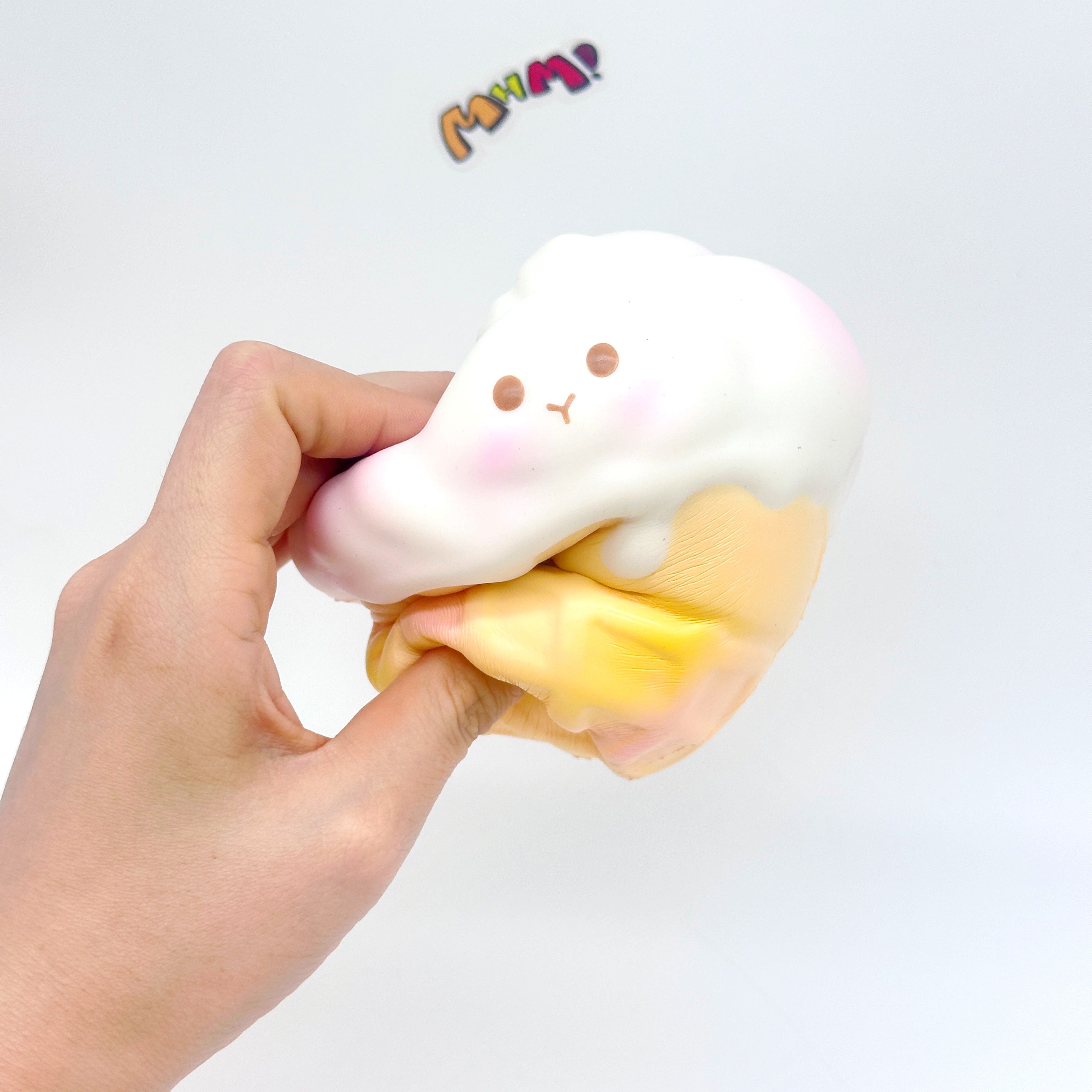 🍦 Ice Cream Bunny Squishy | Cute Rabbit Ice Cream Slow Rising Stress Relief Toy 🐰