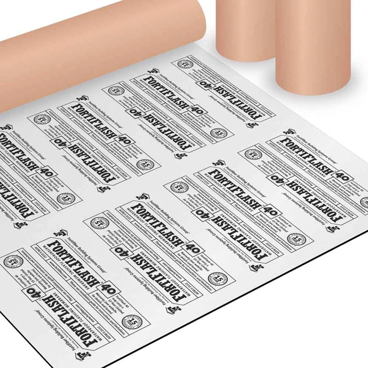 Fortifiber Fortiflash 40 mil Self-Adhered Flashing Membrane Tape, 6 in. x 75 ft. Roll